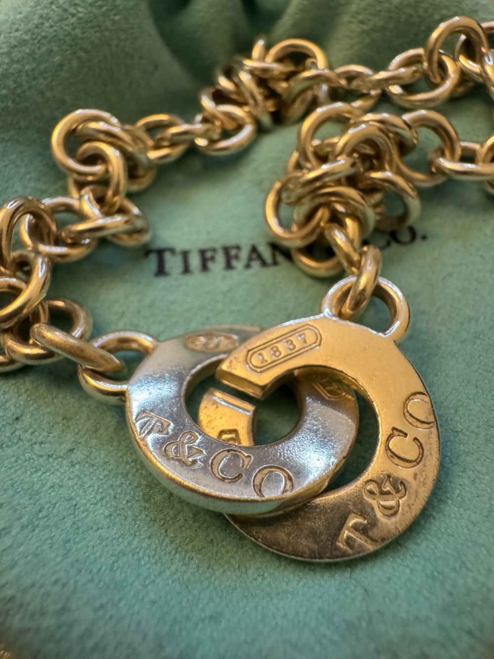 Tiffany & Co. Interlocking Necklace - Picture 2 of 6
